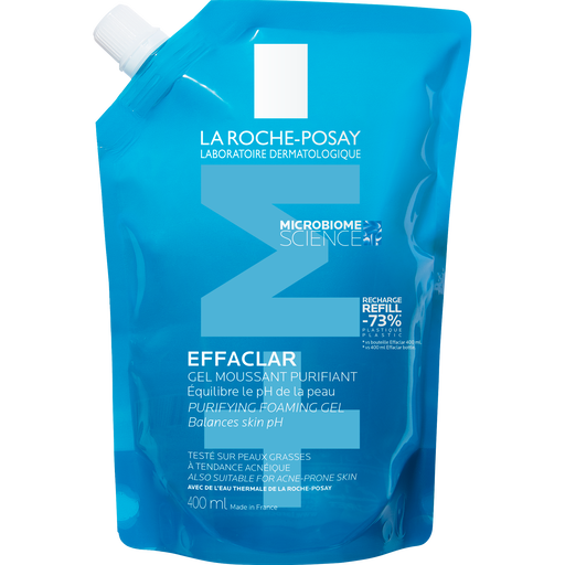 La Roche-Posay Effaclar Zuiverende Reinigingsgel +M Navulling 400 ML
