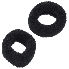 Zenner elastieken donut dik zwart