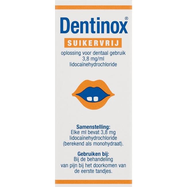 Dentinox Suikervrij 9 ML