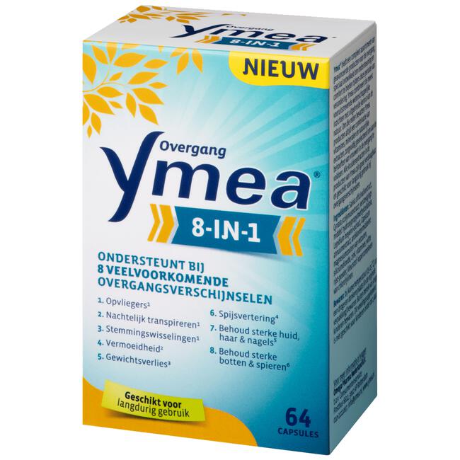 Ymea Overgang 8-in-1 64 Capsules