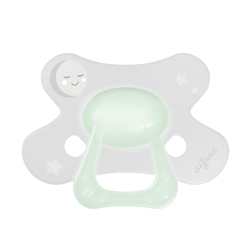 Difrax Fopspeen Natural 18M+ Glow In The Dark