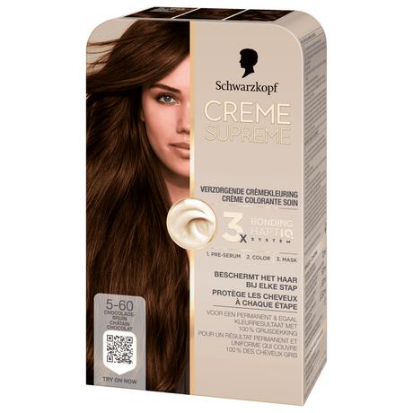 Schwarzkopf Creme Supreme Haarkleuring 5-60 Chocoladebruin