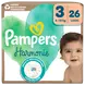 Pampers Harmonie Luiers Maat 3 6-10 kg 26 stuks