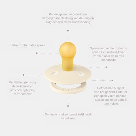 BIBS Fopspeen Two Pack Natuurlijk Rubber Sage/Hunter Green Maat 2