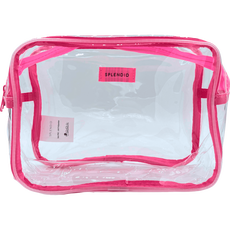 Splendid Toilettas Roze Doorzichtig Medium