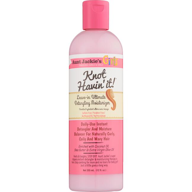 Aunt Jackie's Curls and Coils Girls Knot Having Leave-In 355 ML