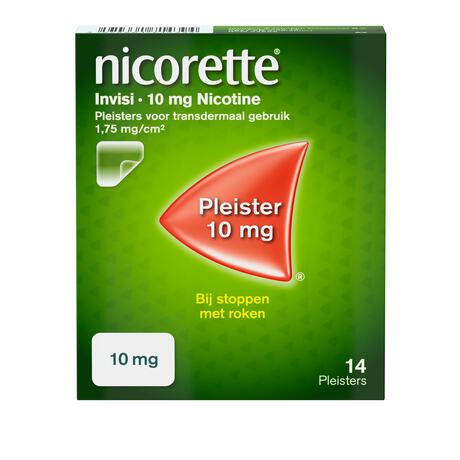 Nicorette Invisible Patch 10 MG 14 stuks
