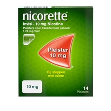 Nicorette Invisible Patch 10 MG 14 stuks