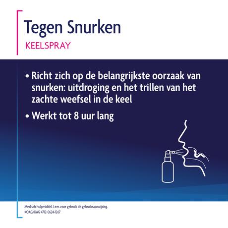 Shiepz anti snurk keelspray