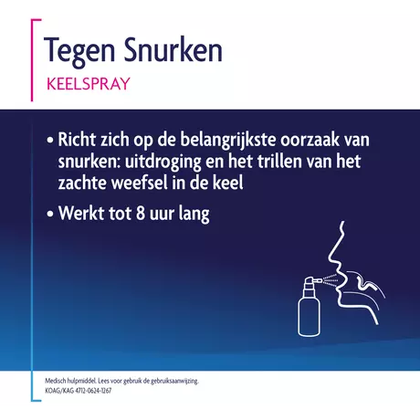 Shiepz Anti Snurk Keelspray 23,5 ML