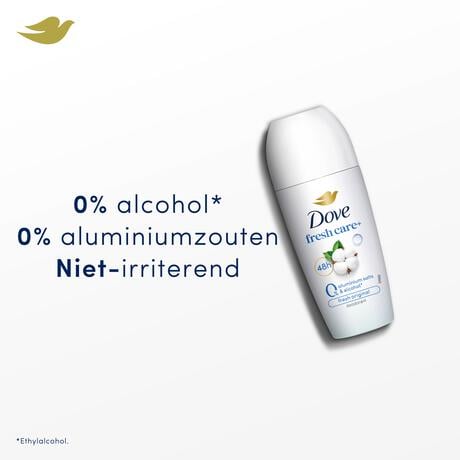 Dove Original 0% Deodorant Roller 50 ML