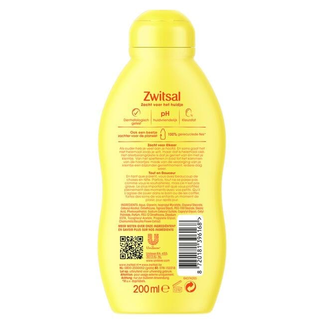 Zwitsal Bodylotion Baby Huidverzorging 200 ML