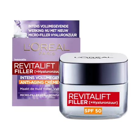 L'Oréal Paris Revitalift Filler Anti-Aging Dagcrème SPF50 50 ML