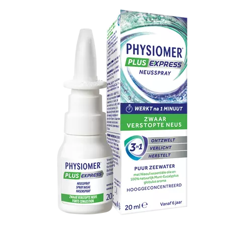 Physiomer Neusspray 100% Natuurlijk 20 ML