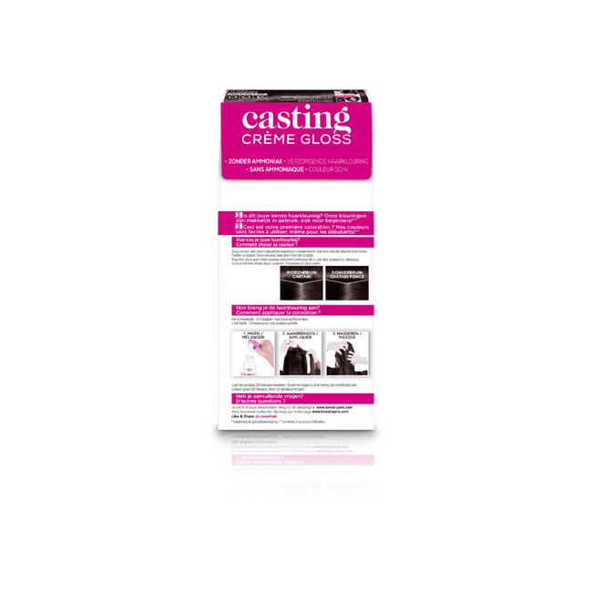L'Oréal Paris Casting Crème Gloss Haarverf 400 Espresso Middenbruin