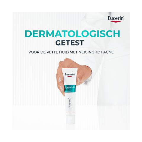 Eucerin DERMOPURE CLINICAL Mat Fluid Gevoelige Huid 40 ML