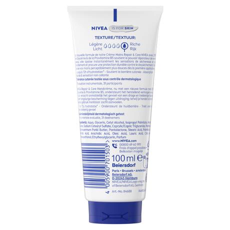 NIVEA 3-in-1 Repair Handcrème 100 ML