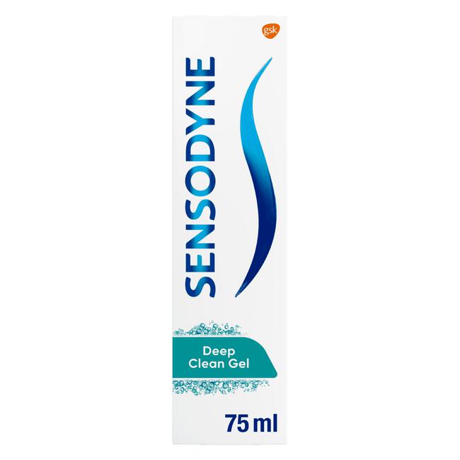 Sensodyne Deep Clean Gel Tandpasta voor Gevoelige Tanden 75 ML