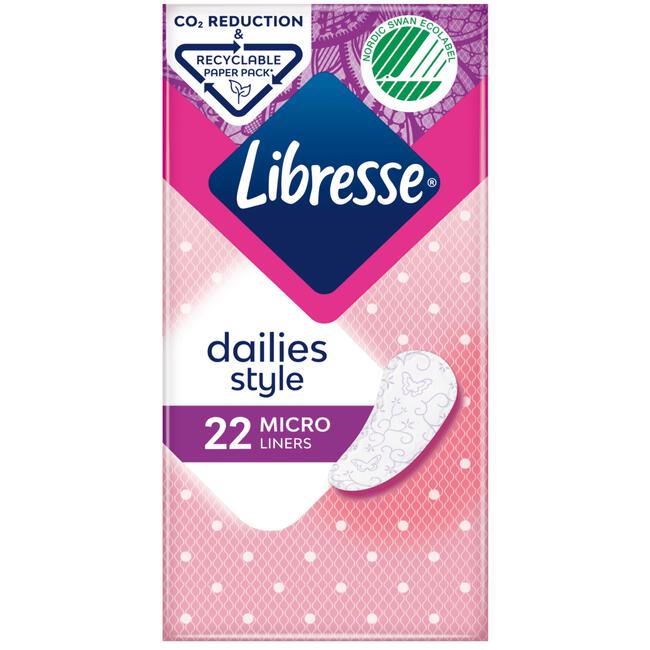 Libresse Micro inlegkruisjes 22 stuks