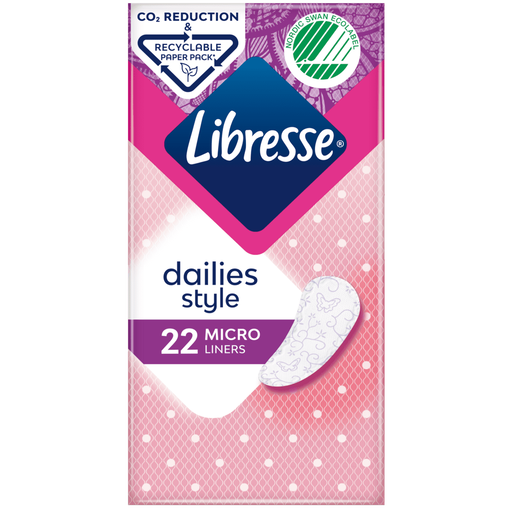 Libresse Dailies Inlegkruisjes Micro 22 stuks