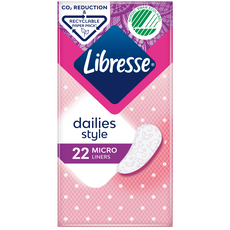 Libresse Micro inlegkruisjes 22 stuks