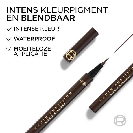 L'Oréal Paris Haute Precision Eyeliner 02 Brun Leather Bruin