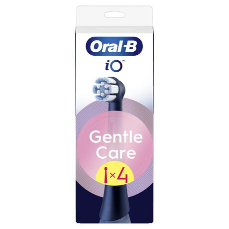 Oral-B iO Gentle Care Opzetborstels Zwart 4 Stuks