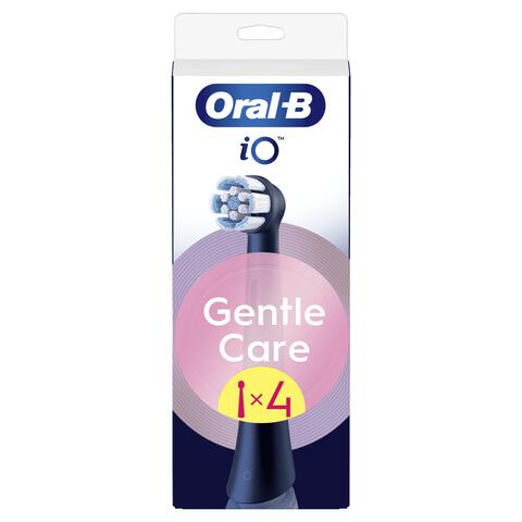 Oral-B iO Gentle Care Opzetborstels Zwart 4 Stuks