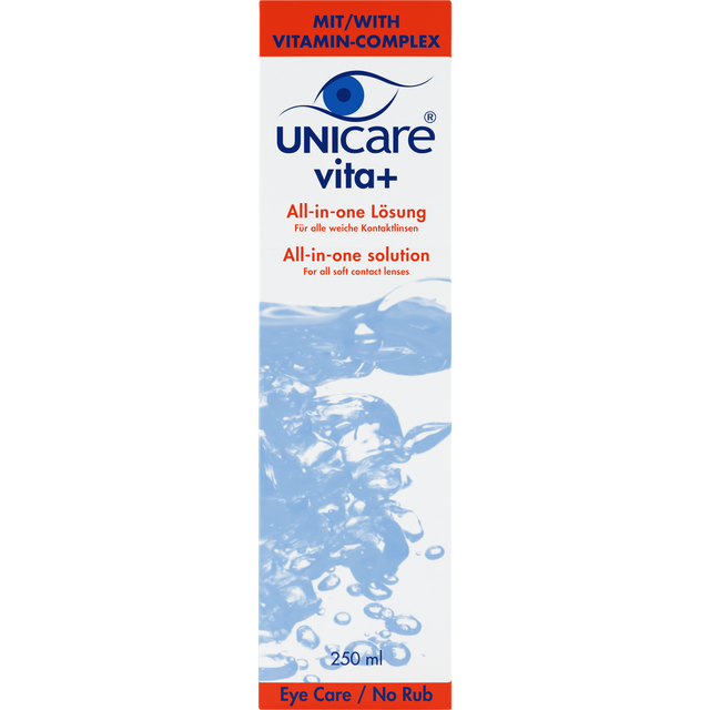 Unicare Vita+ aie vloeistof zachte lenzen 250 ML