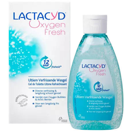 Lactacyd Oxygen Fresh Ultiem Verfrissende Wasgel 200 ML