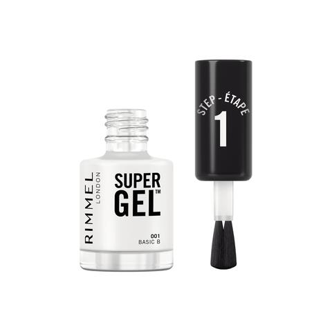 Rimmel London Super Gel Nailpolish 001 Basic B 12 ML