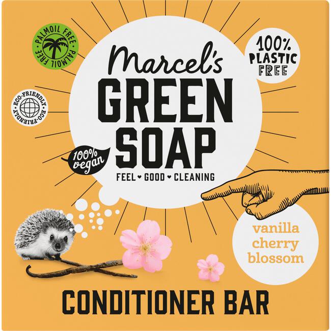 Marcel's Green Soap Vanilla & Cherry Blossom Conditioner Bar