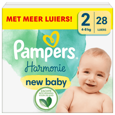 Pampers Harmonie Luiers Maat 2 4-8 KG 28 Stuks