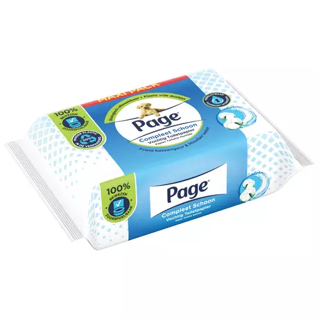 Page Fris & Schoon Vochtig Toiletpapier Maxi Pack