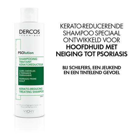 Vichy Dercos PSOlution Shampoo Gevoelige Hoofdhuid 200 ML