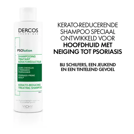 Vichy Dercos PSOlution Shampoo Gevoelige Hoofdhuid 200 ML