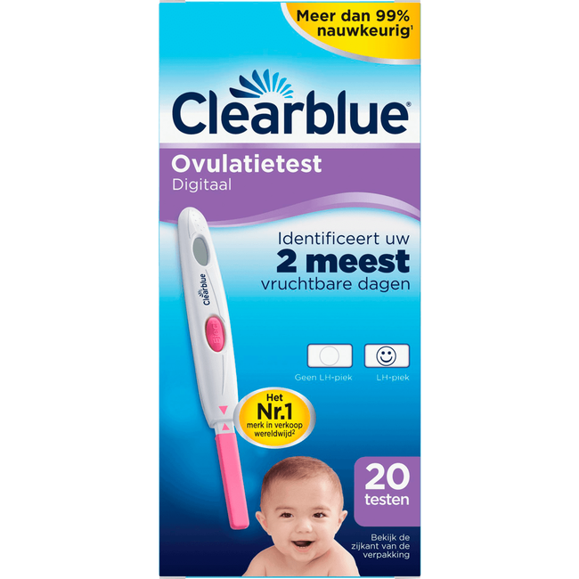 Clearblue Digitaal Ovulatietestset