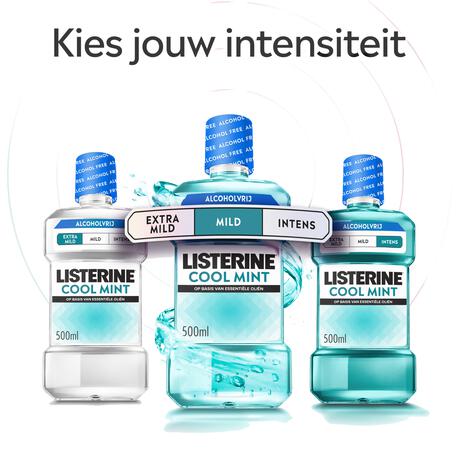 Listerine® Coolmint Milde Smaak Mondwater 500 ML