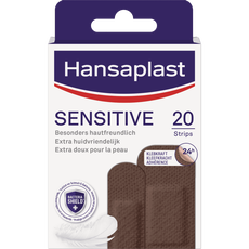 Hansaplast Sensitive Dark 20 stuks
