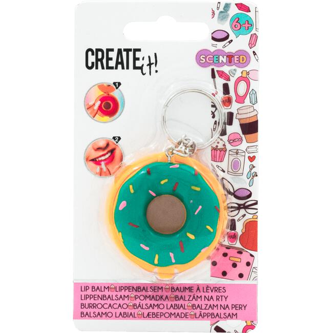 Create It! Donut lipbalm sleutelhanger