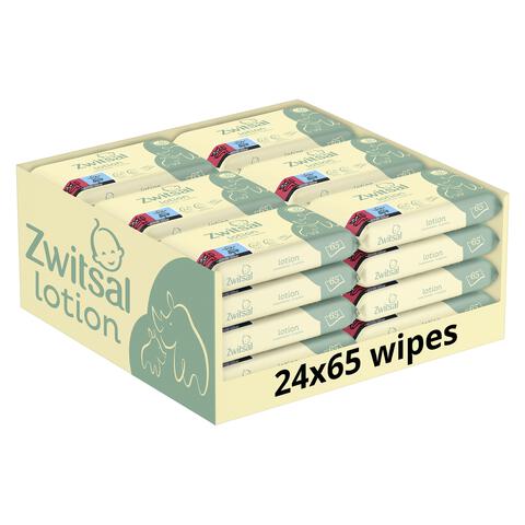Zwitsal Doekjes 24-Pack Lotion 1560 Stuks