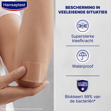 Hansaplast Extra Strong Waterproof Pleisters 80cm x 6cm