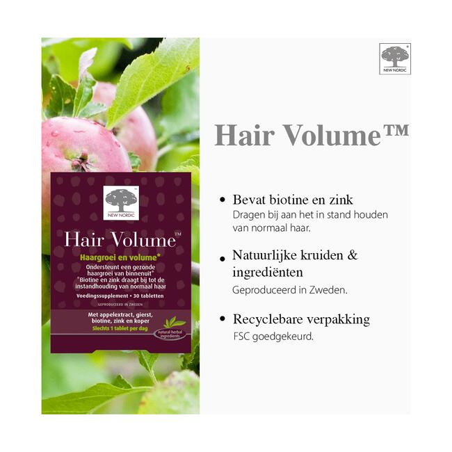 New Nordic Hair Volume Tabletten