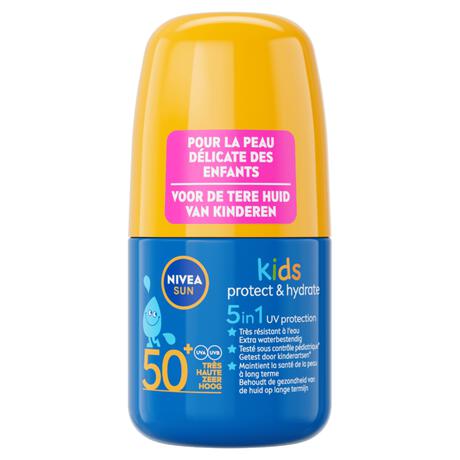 NIVEA SUN Kids Zonnebrand Protect & Play Roll-on SPF 50+ 50 ML