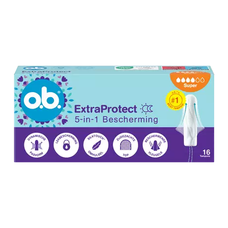 o.b.® Extra Protect Super Tampons 16 Stuks