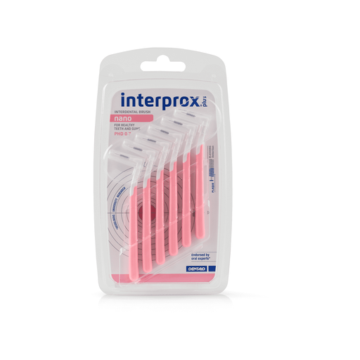 Interprox Plus Nano Ragers Roze PHD 0.7 mm 6 stuks