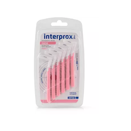 Interprox Plus Nano Ragers Roze PHD 0.7 mm 6 stuks
