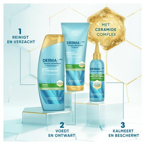Head & Shoulders Derma X Pro Kalmeert Hoofdhuidbalsem Anti-roos 145 ML