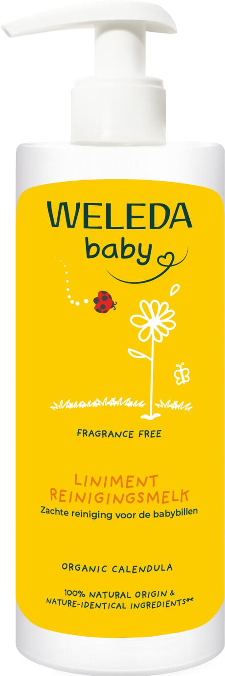 Weleda Calendula Liniment Babybillen Reinigingsmelk 400 ML