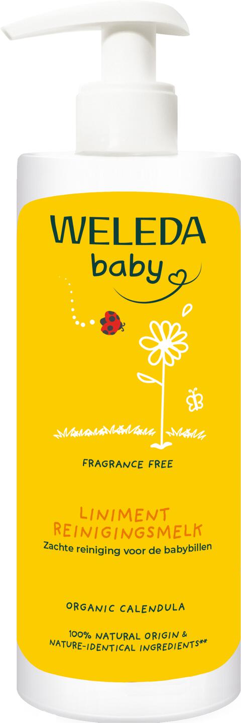 Weleda Calendula Liniment Babybillen Reinigingsmelk 400 ML